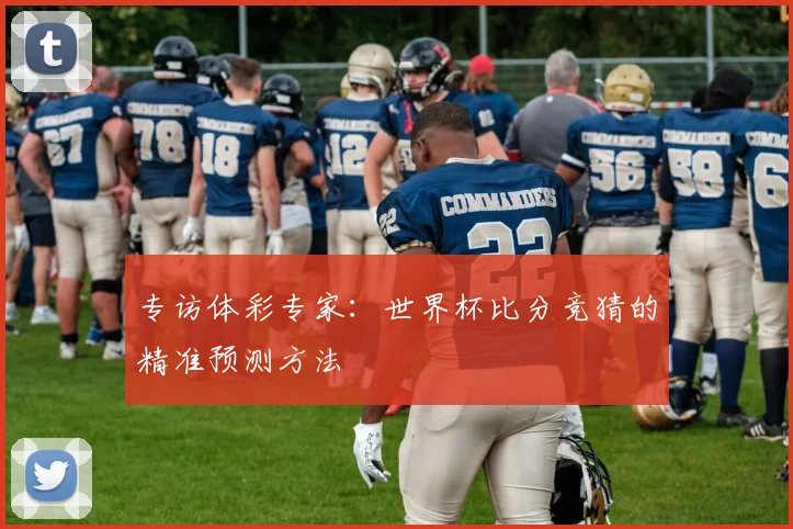 专访体彩专家：世界杯比分竞猜的精准预测方法